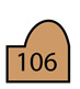 applied moulding 106 cross section